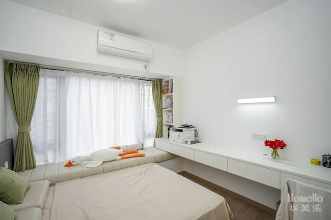 105㎡四居，高檔且實(shí)用的簡約主題，體驗(yàn)寬敞舒心的現(xiàn)代生活